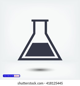 laboratory glass icon