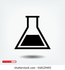 laboratory glass icon