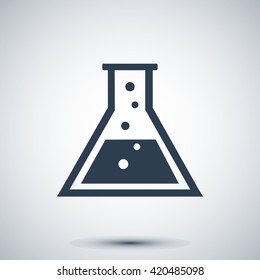 laboratory glass icon