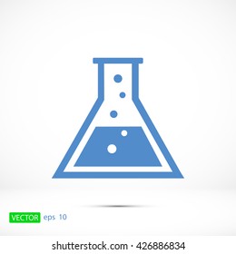 laboratory glass icon