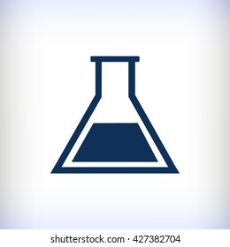 laboratory glass icon