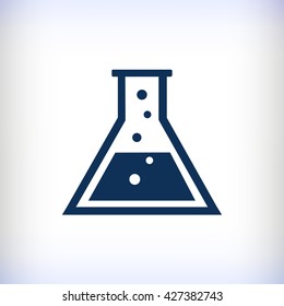 laboratory glass icon