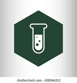 laboratory glass icon