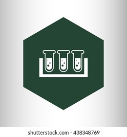 laboratory glass icon