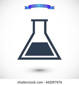 laboratory glass icon