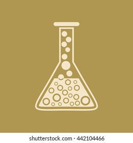 Laboratory Glass Icon.