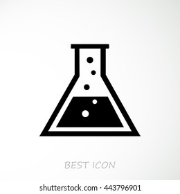 laboratory glass icon