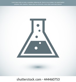laboratory glass icon
