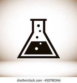 laboratory glass icon
