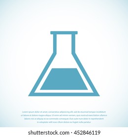 laboratory glass icon