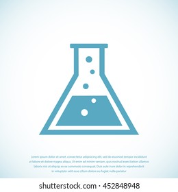 laboratory glass icon