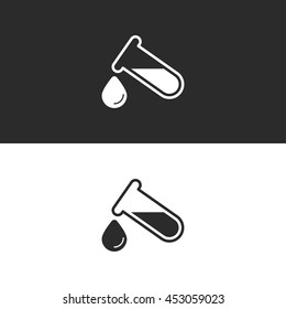 laboratory glass icon