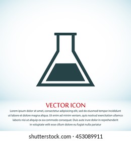 laboratory glass icon