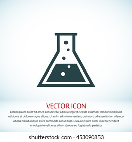 laboratory glass icon