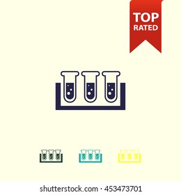laboratory glass icon