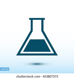 laboratory glass icon