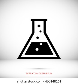 laboratory glass icon