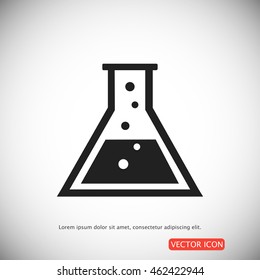 laboratory glass icon