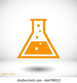 laboratory glass icon