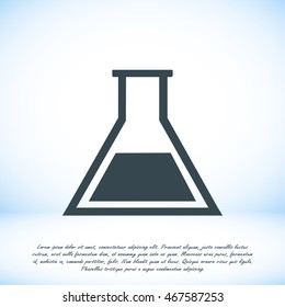 laboratory glass icon