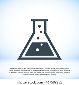 laboratory glass icon