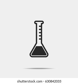 laboratory glass icon