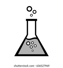 Laboratory glass icon 