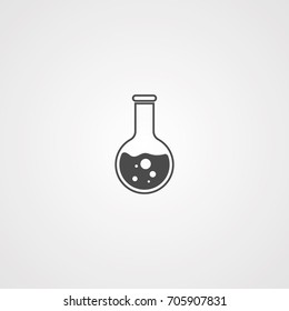 laboratory glass icon