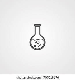laboratory glass icon