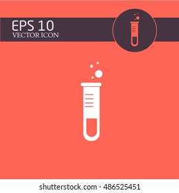 Laboratory glass icons