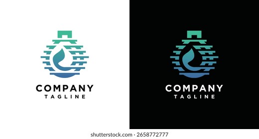 projeto do logotipo do vidro do laboratório. inspiração do logotipo do vetor do vidro do laboratório com pessoas