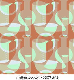 Laboratory glassware pattern