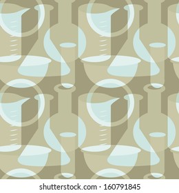 Laboratory glassware pattern