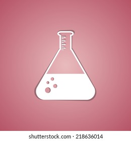 Laboratory glassware sketch