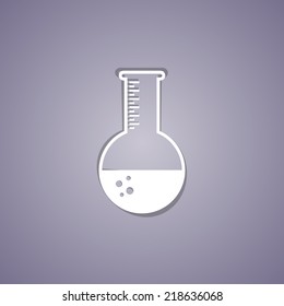 Laboratory glassware sketch