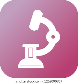 Laboratory Glyph round corner multi color gradient BG 