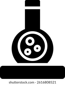 Laboratory Glyph Vector Icon Design