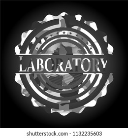 Laboratory grey camo emblem