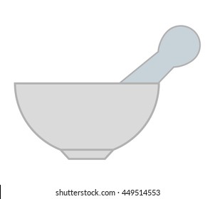 laboratory grinder  isolated icon design, vector illustration  graphic 