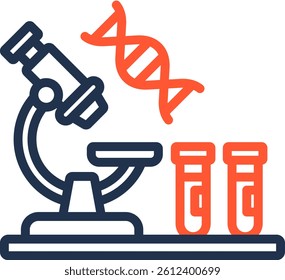 Laboratory Icon Color Line Vector Illustration