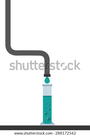 laboratory icon design, vector illustration eps10 graphic 