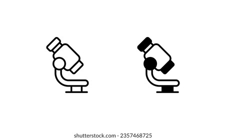 Diseño de iconos de laboratorio con ilustraciones de fondo blanco