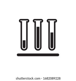 LABORATORY ICON , EXPERIMENT ICON VECTOR