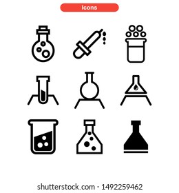 laboratory icon isolated sign symbol vector illustration - Collection of high quality black style vector icons

