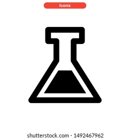 laboratory icon isolated sign symbol vector illustration - high quality black style vector icons
