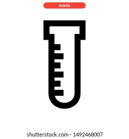 laboratory icon isolated sign symbol vector illustration - high quality black style vector icons
