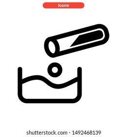 laboratory icon isolated sign symbol vector illustration - high quality black style vector icons
