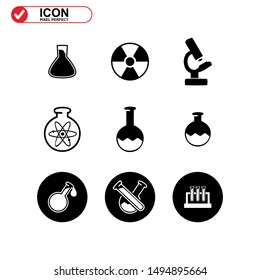 laboratory icon isolated sign symbol vector illustration - Collection of high quality black style vector icons
