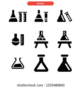 laboratory icon isolated sign symbol vector illustration - Collection of high quality black style vector icons
