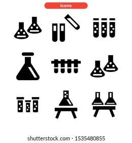 laboratory icon isolated sign symbol vector illustration - Collection of high quality black style vector icons
